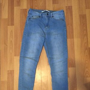 High rise jeans